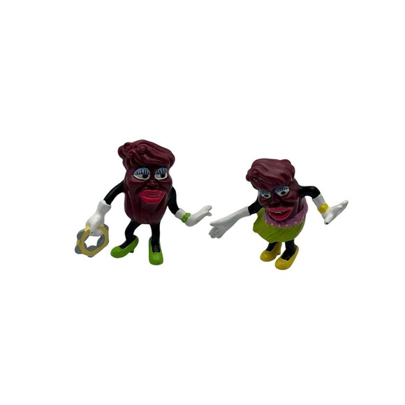 Applause Other - Vintage Calrab Female California Raisins 2" Figures 1988 Girl PVC Toys